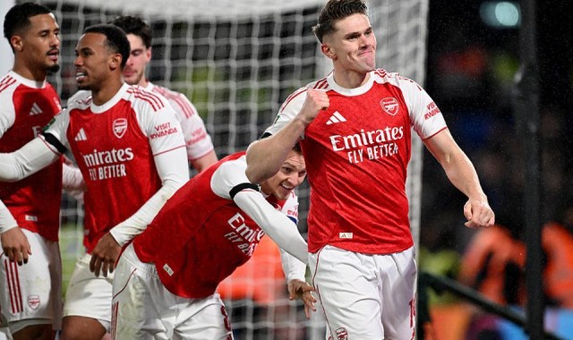 杏彩体育-阿森纳3-2切尔西！进英联杯决赛占先机 加纳乔双响 哲凯赖什传射